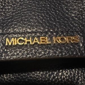 Michael Kors Navy Blue Backpack